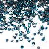 SS20 1440pcs Crystal Glass Blue Zircon Non Hotfix Rhinestones Sewn Strass Flat Back Nail Art Glue On Crystal Stones for Needlework Garment Dress view 3