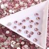 SS20 1440pcs NO Hot Fix Light Rose Flat Back RhinestonesCrystals NO Iron On Hotfix Strass for Garment Nail Art Garment Dress Decoration view 2