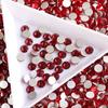 SS20 1440pcs Siam Crystal Glitter Rhinestones Non Hot Fix Flatback Strass Sewing Fabric Garment Rhinestone Nail Art Stone view 2