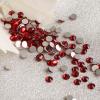SS20 1440pcs Siam Crystal Glitter Rhinestones Non Hot Fix Flatback Strass Sewing Fabric Garment Rhinestone Nail Art Stone view 4