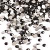 SS20 1440pcs Jet Black Rhinestones Shiny Strass Glitter Non Hotfix Flatback Manicure Nail Art Apparel Costume Decorations Glass Beads view 1