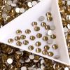 SS20 1440pcs Non Hot Fix Rhinestones Light Colorado Topaz Flat Back Crystal Strass Glitter Stone for DIY Manicure 3D Nail Art Fabric Garment view 4