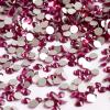 SS20 1440pcs Fuchsia Non hotfix Nail Art Rhinestones Flatback Strass Glass Stones Gems for 3D Nails DIY Garment Apparel Costume Decorations view 1