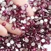 SS20 1440pcs Fuchsia Non hotfix Nail Art Rhinestones Flatback Strass Glass Stones Gems for 3D Nails DIY Garment Apparel Costume Decorations view 3