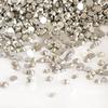 SS20 1440pcs Shiny New Silver Crystal Glass 3D Non HotFix Flatback Nail Art Rhinestones Decorations Shoes and Dancing Decoration view 1