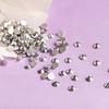 SS20 1440pcs Shiny New Silver Crystal Glass 3D Non HotFix Flatback Nail Art Rhinestones Decorations Shoes and Dancing Decoration view 2