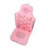 MagiDeal Bath Pillow Back and Headrest Cushion Head Neck Shoulder Back Support Bath Tub Pillows Rest Mat Nonslip for Women Men SPA Accessories, Pink view 1