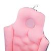 MagiDeal Bath Pillow Back and Headrest Cushion Head Neck Shoulder Back Support Bath Tub Pillows Rest Mat Nonslip for Women Men SPA Accessories, Pink view 2