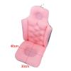MagiDeal Bath Pillow Back and Headrest Cushion Head Neck Shoulder Back Support Bath Tub Pillows Rest Mat Nonslip for Women Men SPA Accessories, Pink view 3