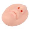 3pcs Silicone Nose Model with Mouth Soft Elastic Reusable Piercing Nose Model for Piercing, Silicone Nose Model, Jewelry Display Teaching Tool (Light Skin Color) view 1
