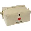 Azeeda 'I Love Bowling' Canvas Wash Bag/Makeup Case (CS00029075) view 1