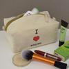 Azeeda 'I Love Bowling' Canvas Wash Bag/Makeup Case (CS00029075) view 2