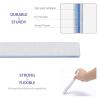 25 Pieces 150/150 Grit Rectangle Nail Files for Acrylic Nails, Reusable Buffering Files Double Sided Emery Boards for Natural Nails view 4