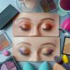 PRELGOSP Eye Makeup Practice Board, Silicone Makeup Practice Face with 13 Piece Brushes Set, Realistic Practice Bionic Skin Pad for Beautician Beginner Cosmetologist view 3