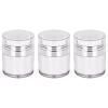 Wupocicle Pump Bottle Dispenser, Refillable Lotion Dispenser with Pump, 3PCS Wide Mouth Travel Size Empty Container for Cream and Lotion (50ml) view 1
