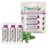 OrganiLip Organic Lip Balm, Acai Flavor, Ultra Hydrating Lip Moisturizer for Cracked or Dry Lips, Oval Shaped Tube, USDA Certified Organic, 3 Pack view 1