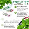 OrganiLip Organic Lip Balm, Acai Flavor, Ultra Hydrating Lip Moisturizer for Cracked or Dry Lips, Oval Shaped Tube, USDA Certified Organic, 3 Pack view 4