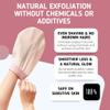 GLAMAWAY Skincare Turkish Exfoliating Mitt (1pc) Visibily Remove Dead Skin, Made 100% Raw Silk, No Chemicals, Microdermabrasion at Home in 5 Minutes for Smoother Skin, Re-Usable Safe on Sensitive Skin view 3