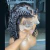 180% Density Curly Human Hair Wig 13x6 HD Invisible Lace Front Wigs Pre Plucked With Baby Hair Brazilian Virgin Hair Glueless Deep Wave Wig 16Inch view 2