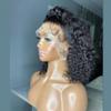 180% Density Curly Human Hair Wig 13x6 HD Invisible Lace Front Wigs Pre Plucked With Baby Hair Brazilian Virgin Hair Glueless Deep Wave Wig 16Inch view 3