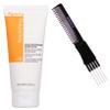 Sleekshop Comb + FanoIa NOURISHING Restructuring Cream for SPLIT ENDS on Hair (w/SLEEKSHOP Premium Carbon Teasing Comb) (3.38 oz (PACK OF 3)) view 1