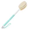 Backski Back Scrubber Anti Slip for Shower,Back Brush Long Handle with Soft and Stiff Bristles,Body Scrubber for Bath or Dry Brush(Green) view 1