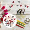 minkissy 30pcs Heart Design Nail Charms for Manicure Three Cute Nail Art Accessories for Creative Decoration Safe and Compact Design for Easy Application view 4
