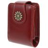 VALICLUD Lipstick Storage Bag with Mirror Portable Leather Lipstick Organizer Pouch for Travel and Purse Compact 3.9 Inch Cosmetic Case view 1