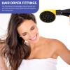 LALAFINA Professional Curly Hair Diffuser Attachment for Natural Wavy Hair Lightweight Design for Fast Drying Fit and Reduces Frizz view 2