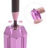 FRCOLOR Flat-tip Eyebrow Pencil Sharpener Four-Sided Design Lightweight Makeup Tool for Precise Shaping and Versatile Styles for Eyebrow and Eyeliner Pencils view 4