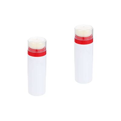 LALAFINA 2pcs Talcum Powder Bottle with Puff Portable Powder Puff Box for Boy Girl Travel-Friendly Design and Comfortable for Post-Bath Care for Boy Girl