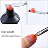 Beaupretty 3pcs Nail Art Pens Gel Manicure Accessories Professional Nail Supply Kit view 3