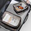 minkissy 6pcs Travel Cosmetics Bag Sections Easy to See Zipper Closure Toiletry Organizer view 4
