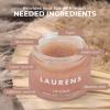 Lip Scrub From Skincare By Laurens- Hydrating Coconut Lip Scrub Infused With Bamboo Stem & Sugar- Lip Exfoliator Scrub And Moisturizer- Lip Sugar Scrub For Dry, Cracked & Chapped Lips- 0.5 oz (Peach) view 2