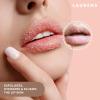 Lip Scrub From Skincare By Laurens- Hydrating Coconut Lip Scrub Infused With Bamboo Stem & Sugar- Lip Exfoliator Scrub And Moisturizer- Lip Sugar Scrub For Dry, Cracked & Chapped Lips- 0.5 oz (Peach) view 3