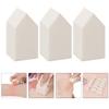 minkissy 200pcs Makeup Sponge Disposable Powder Puff for Foundation and Blush Application Lightweight Compact for Girls Makeup Routine Soft Latex view 2