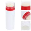 minkissy 3pcs Portable Travel Talcum Powder Bottle Box Lid Applicator Puff for Easy Application Gentle and Comfortable for Parents view 4