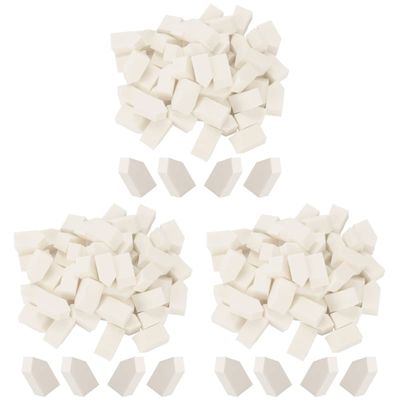 minkissy 150pcs Cosmetic Puff Latex Makeup Sponge Makeup Powder Puff Sponge Applicator Portable Facial Pad Girls