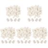 minkissy 250pcs Makeup Powder Puff Latex Sponge Puff Women Makeup Accessory Setting Powder Disposable Foundation Sponge view 1