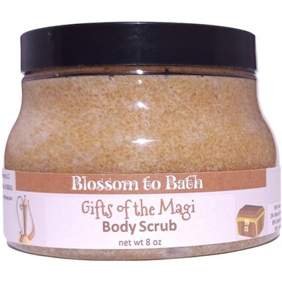 Gifts of the Magi Body Scrub (8 Ounce) - Phthalate Free Fragrance - Smooths & Refreshes With Natural Exfoliation with a Rich Soulful Scent