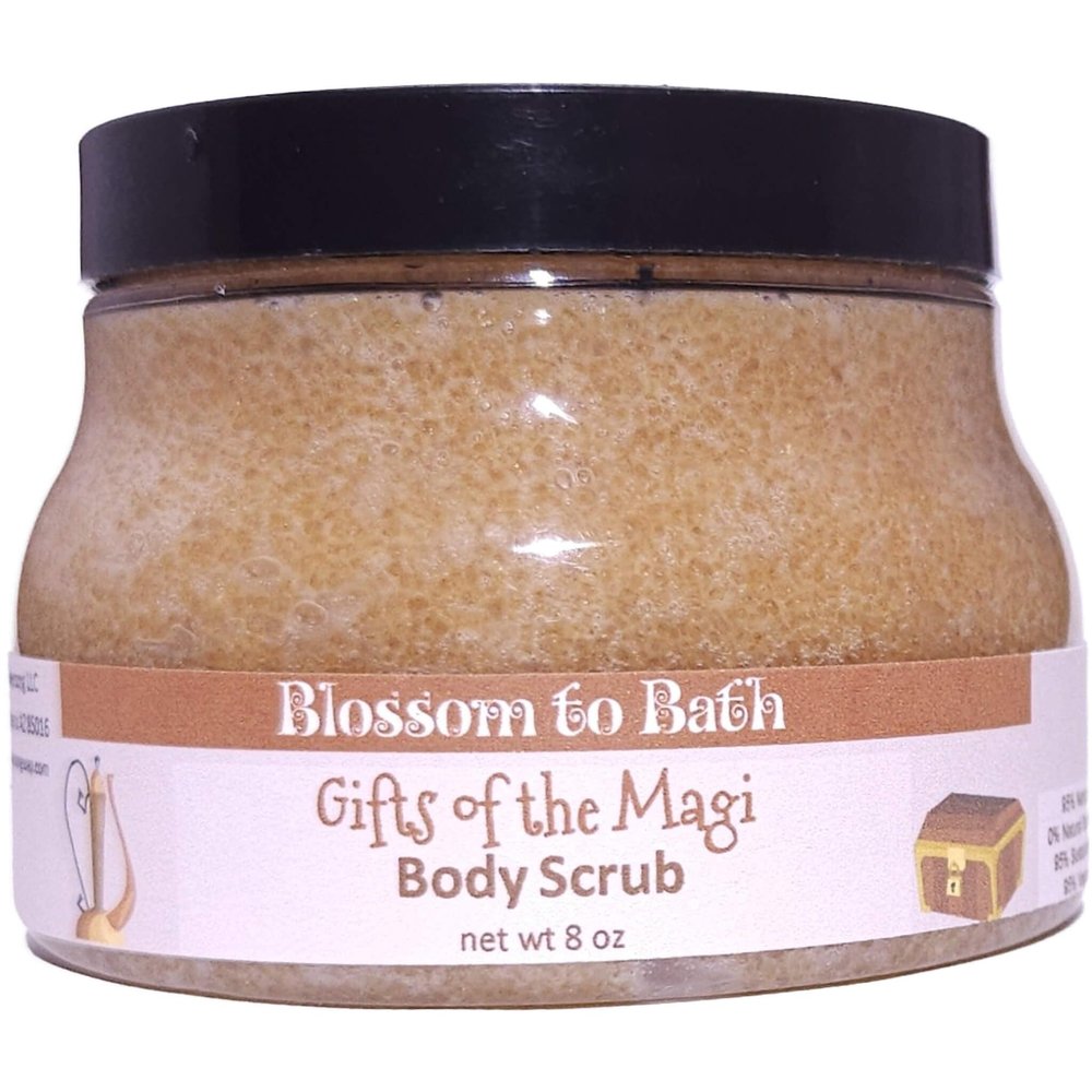 Gifts of the Magi Body Scrub (8 Ounce) - Phthalate Free Fragrance - Smooths & Refreshes With Natural Exfoliation with a Rich Soulful Scent