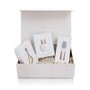DARCASE SPA at Home Kit Aur 24K Gold Gua Sha Massager, Cristl Dual Facial Deep Cleaning Brush, Perl Skin Exfoliating Face Spatula Complete Luxury Set view 2
