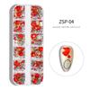 LALAFINA 5pcs Nail Art Supplies Set Creative DIY Manicure Decor with Pearls Rhinestones Spiky Studs for Women for Professional and Home Use view 3