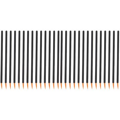 Beaupretty 200pcs Eyeliner Brush Applicator Fiber Eyeliner Wand Eye Makeup Tool Brush