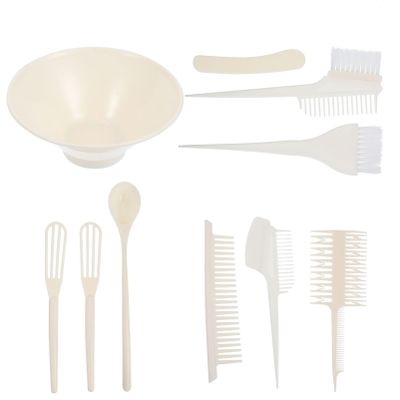 Beaupretty 12pcs Hair Dye Brush Professional Coloring Tools for Home Salon Includes Dyeing Comb and Applicator for Hair Treatment and Highlights