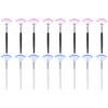 Beaupretty 16pcs Fan-shaped Soft Bristle Makeup Brushes for Facial Masks Ergonomic Applicator for Skincare and Beauty Washable Handle Brushes view 1