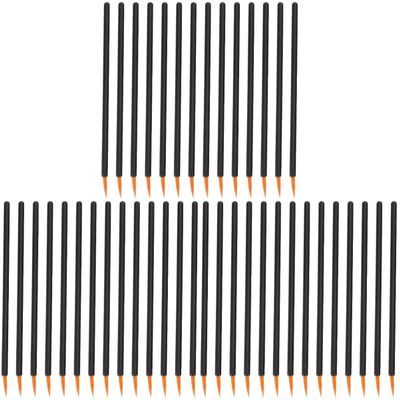 Beaupretty 300pcs Eyeliner Brush Makeup Applicator for Girls Brush Wand Nylon Head and Handle Disposable for Liquid Eyeliner