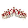 minkissy 1pc Rhinestone Bridal Headdress Large Alloy for Weddings Parties and Special Occasions Elegant Accessory for Women and Girls view 1