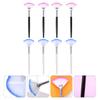 Beaupretty 24pcs Fan Shaped Facial Mask Applicators Handle Soft Brushes for Gel and Masks Ergonomically Designed for Comfortable Use Easy to Clean for Makeup view 2