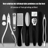COOVS Foot Rubbing Board Set Exfoliator Foot Board File 10/20 Piece Set of Foot Planer Set Foot Grinding and Calluses Pedicure Tool view 2